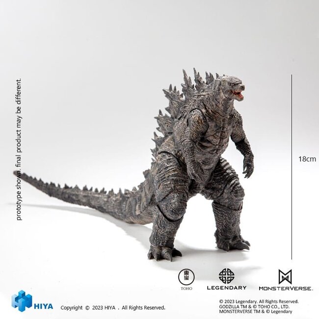 Godzilla Exquisite Basic Action Figure Godzilla: King of the Monsters Godzilla 18 cm