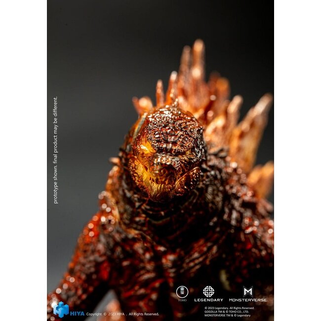 Godzilla Exquisite Basic Action Figure Godzilla: King of the Monsters Burning Godzilla 18 cm
