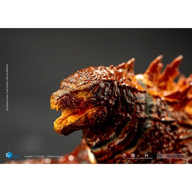 Godzilla Exquisite Basic Action Figure Godzilla: King of the Monsters Burning Godzilla 18 cm