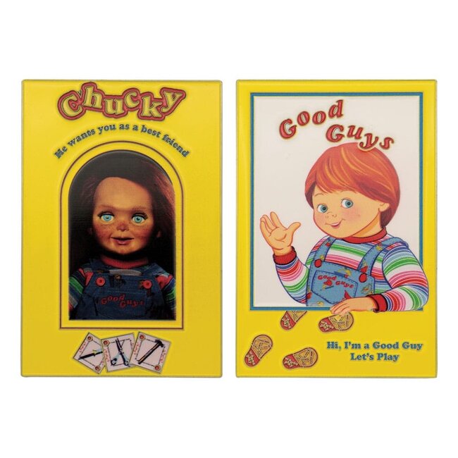 Kinderspiel-Barren- und Zauberkarte Chucky Limited Edition