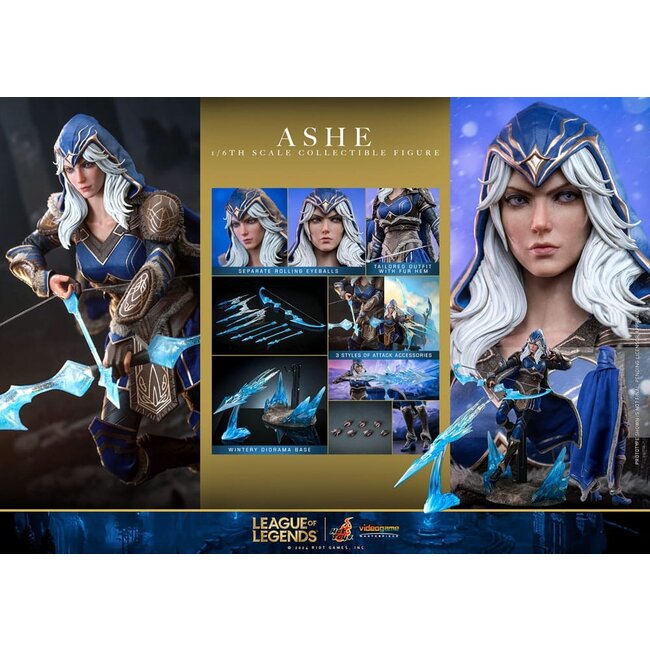 League of Legends Video Game Masterpiece Actionfigur 1/6 Ashe 28 cm