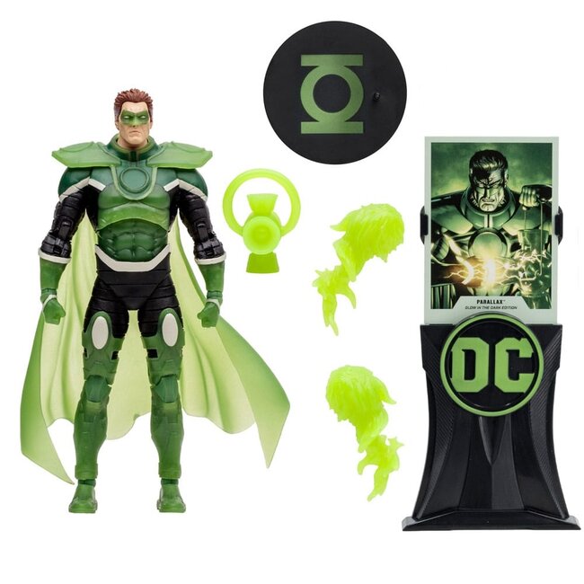 DC Multiverse Actionfigur Hal Jordan Parallax (GITD) (Gold Label) 18 cm