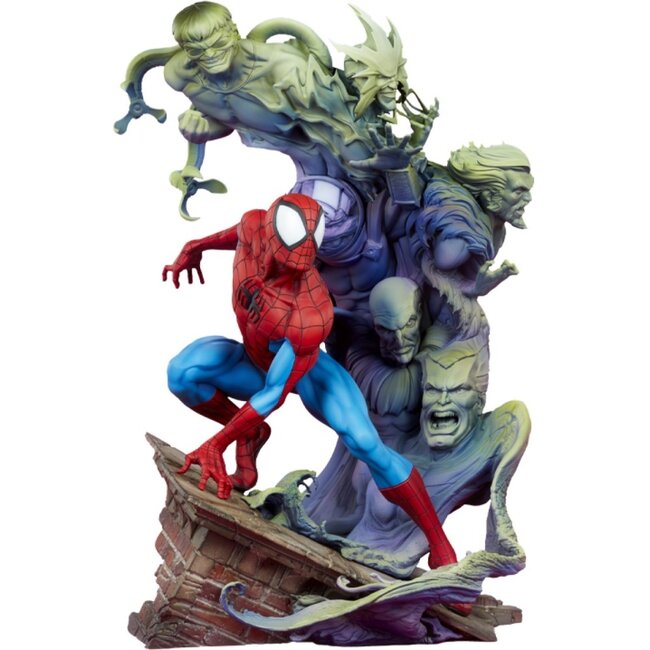 Sideshow Collectibles Marvel: Spider-Man Premium-Statue im Maßstab 1:4