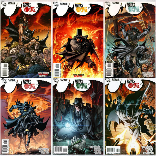DC Comics Batman: The Return of Bruce Wayne Complete Series (6)