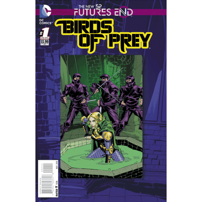 Birds Of Prey: Futures End 3D Lenticular Cover