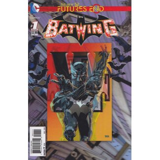 DC Comics Batwing: Futures End 3D-Lentikularabdeckung