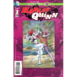 DC Comics Harley Quinn: Futures End 3D-Lentikularabdeckung