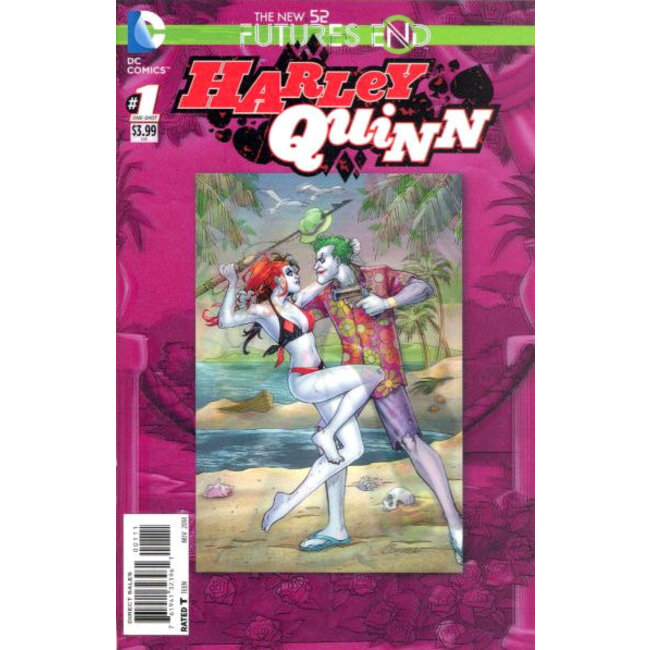 Harley Quinn: Futures End 3D Lenticular Cover