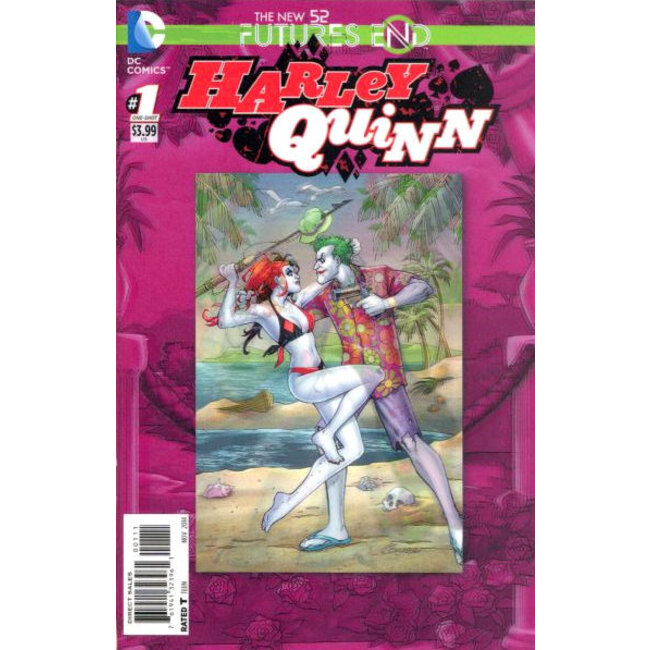 Harley Quinn: Futures End 3D-Lentikularabdeckung