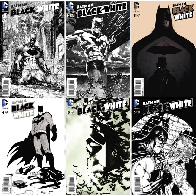 Batman: Black & White, Bd. 2 Komplette Serie (6)