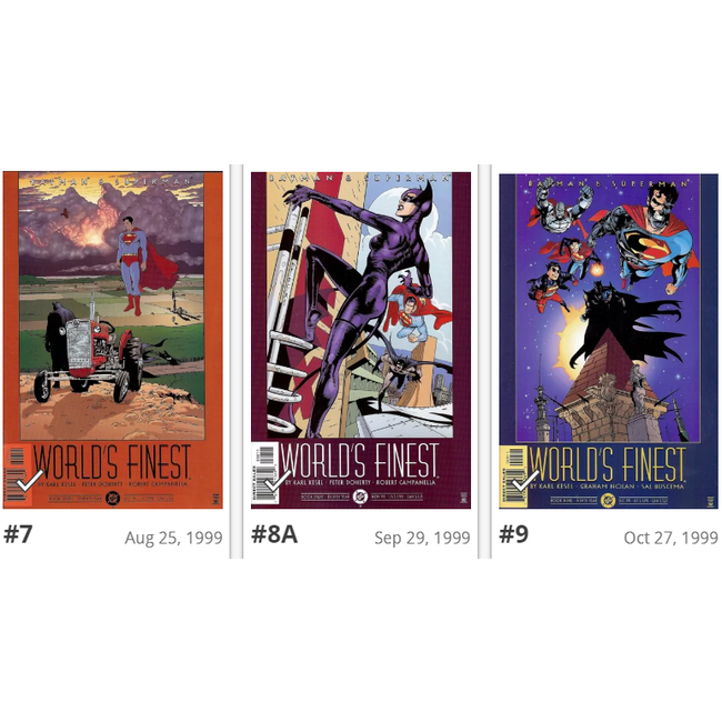 Batman and Superman: World's Finest, Vol. 1 Complete Series (10)