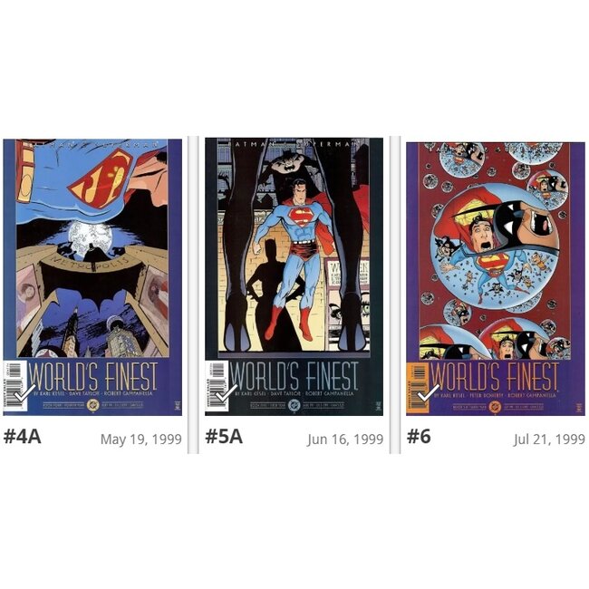 Batman and Superman: World's Finest, Vol. 1 Complete Series (10)