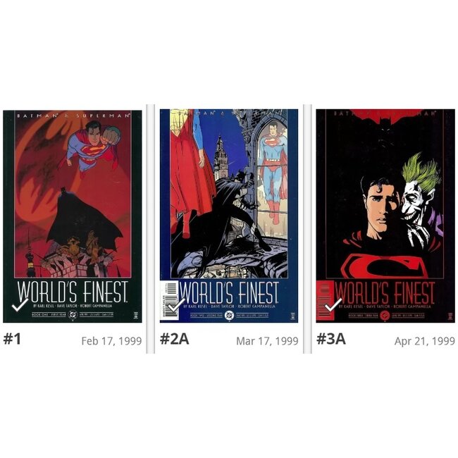 Batman and Superman: World's Finest, Vol. 1 Complete Series (10)
