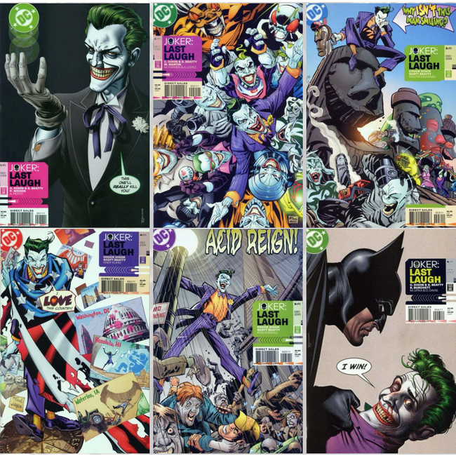 DC Comics Joker: Last Laugh Complete Series (6)