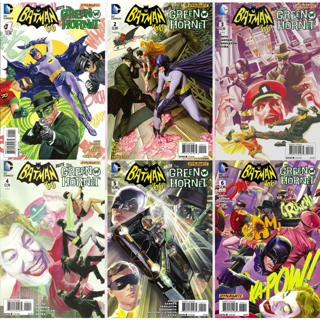 Komplette Serie „Batman '66 Meets The Green Hornet“ (6)