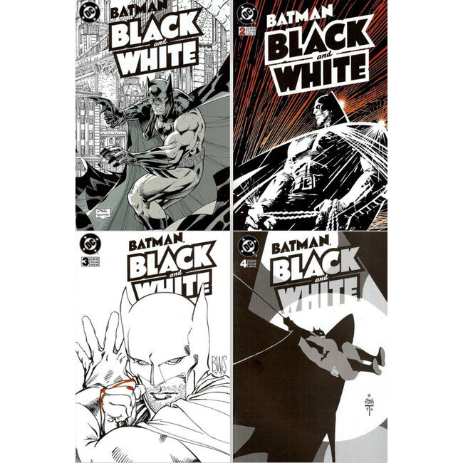 DC Comics Batman: Black & White, Bd. 1 Komplette Serie (4)