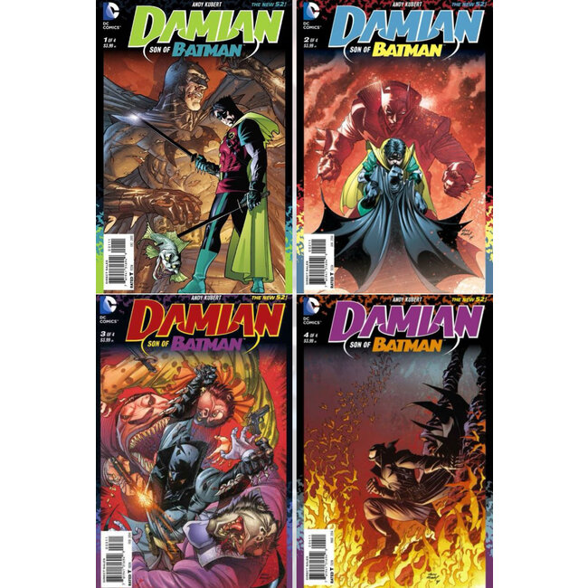 DC Comics Damian: Son of Batman Complete Collection (4)