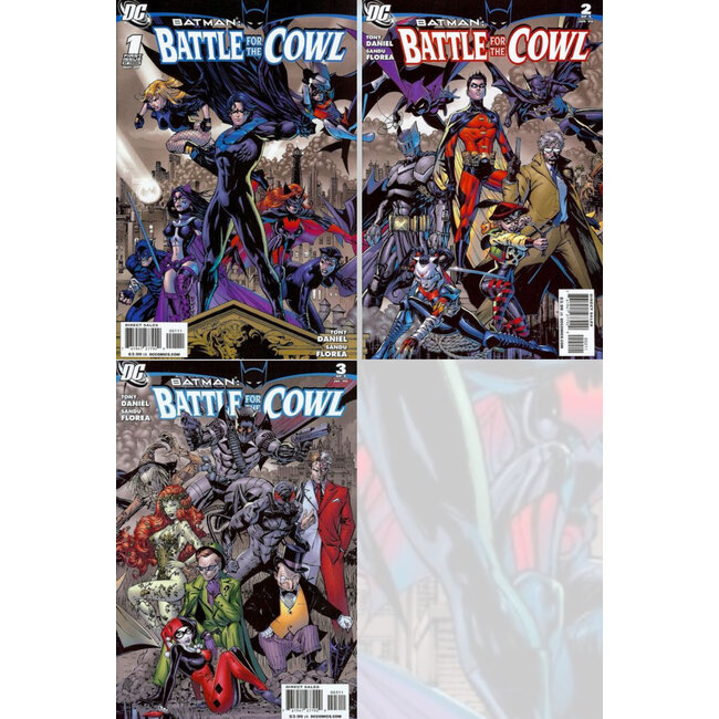 DC Comics Batman: Battle for the Cowl Complete Collection (3)