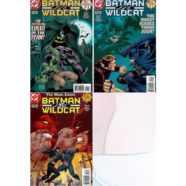 DC Comics Komplette Batman/Wildcat-Sammlung (3)