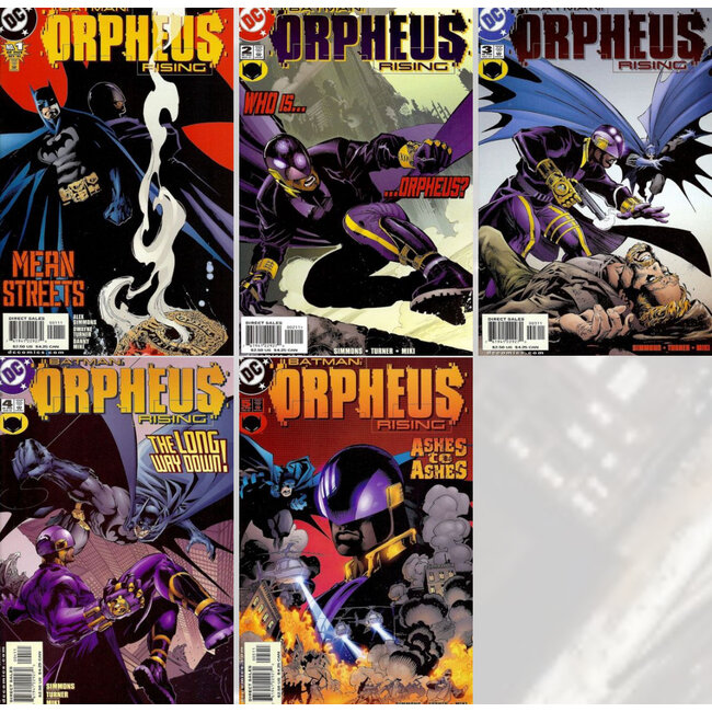 DC Comics Batman: Orpheus Rising Complete Series (5)