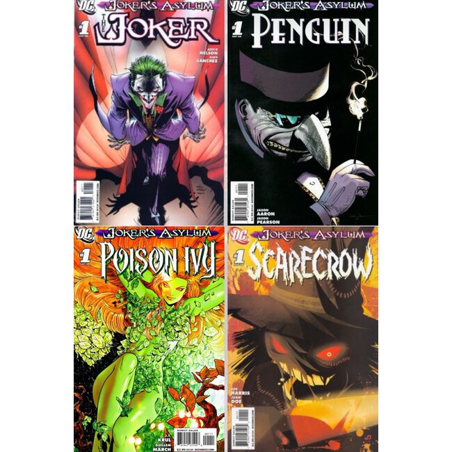 DC Comics Joker's Asylum I Complete Collection (4)