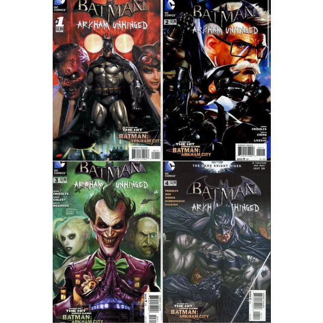 Batman: Arkham Unhinged (1-8, 10-20)
