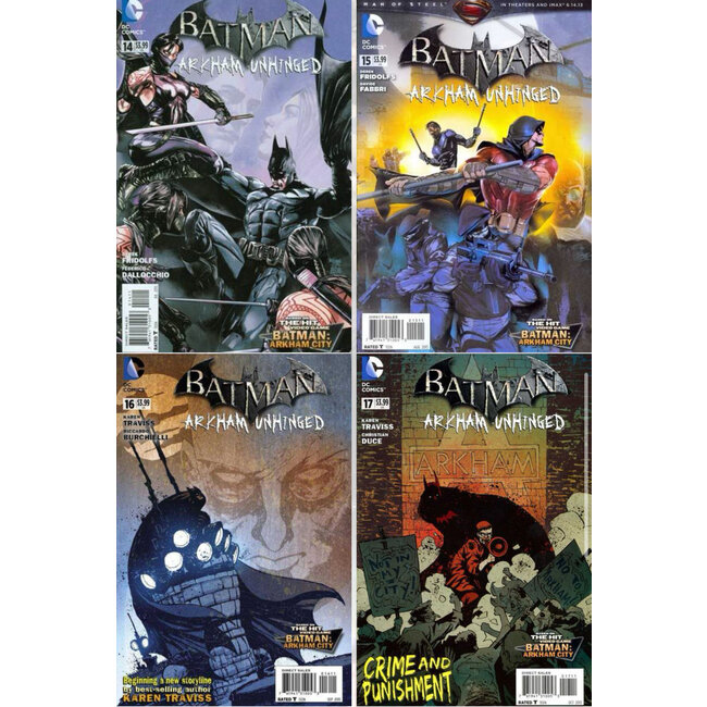 Batman: Arkham Unhinged (1-8, 10-20)