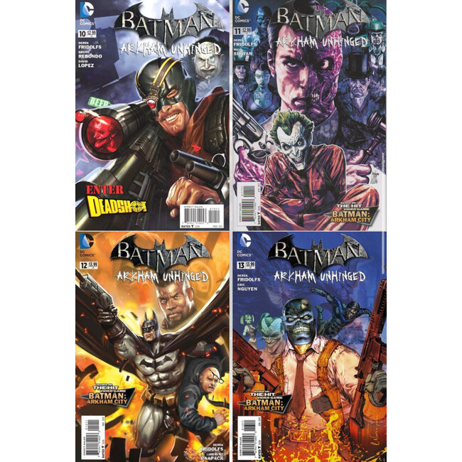 Batman: Arkham Unhinged (1-8, 10-20)