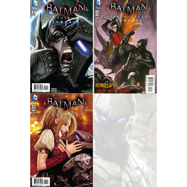 DC Comics Batman: Arkham Knight: Genesis (2-3-4)