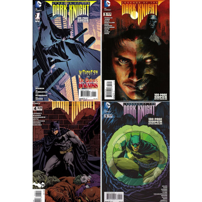 DC Comics Legends Of The Dark Knight: 100-Page Super Spectacular (1, 3-5)