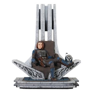 Gentle Giant Star Wars: The Mandalorian Premier Collection 1/7 Bo-Katan Kryze on Throne 35 cm