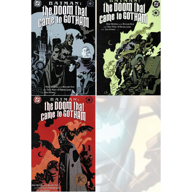 DC Comics Batman: The Doom That Came To Gotham Komplettsammlung (3)
