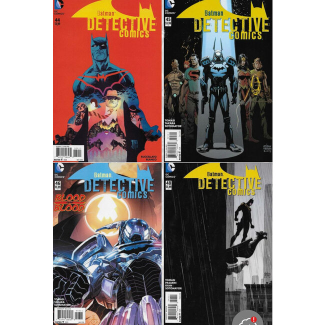Detektiv-Comics, Bd. 2 (0-14, 16-42, 44-46, 48-49, 51-52)