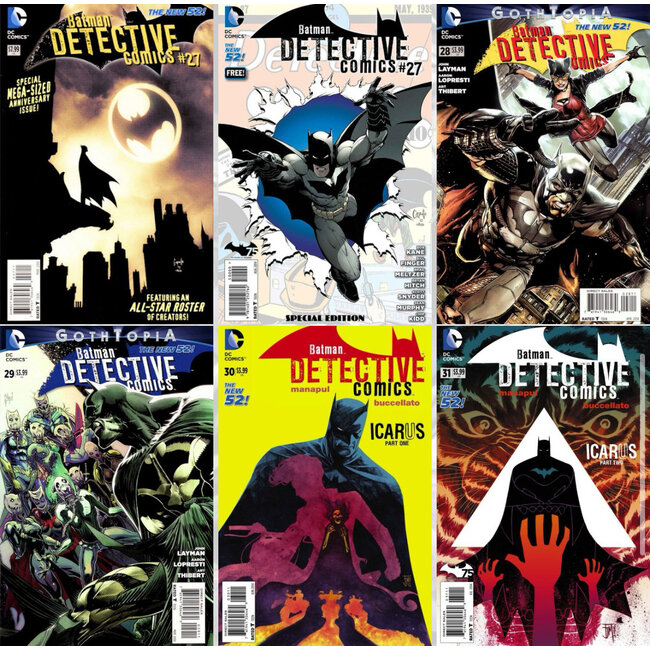 Detektiv-Comics, Bd. 2 (0-14, 16-42, 44-46, 48-49, 51-52)