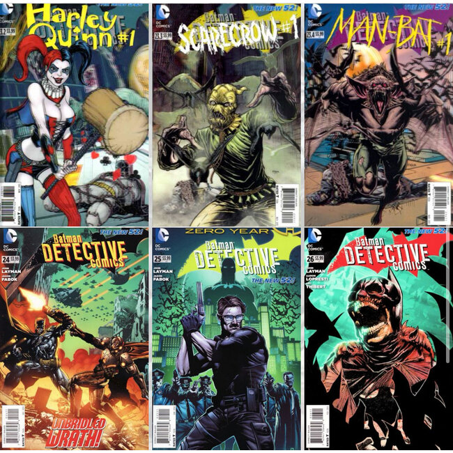 Detective Comics, Vol. 2 (0-14, 16-42, 44-46, 48-49, 51-52)