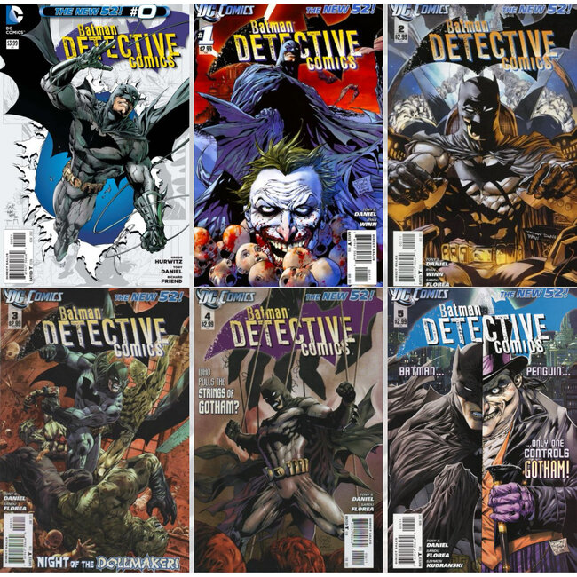 Detektiv-Comics, Bd. 2 (0-14, 16-42, 44-46, 48-49, 51-52)