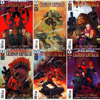 Dark Horse Comics Star Wars: Crimson Empire II Complete Collection (6)