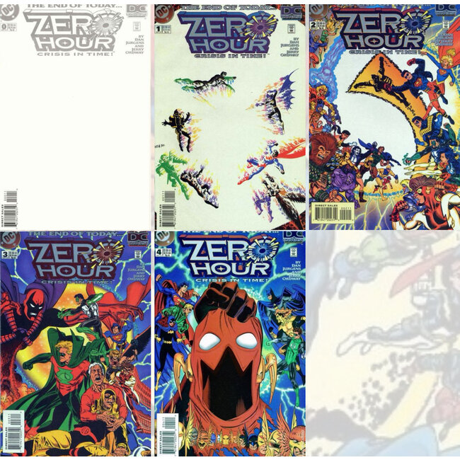 DC Comics Zero Hour: Crisis in Time Komplettsammlung (5)