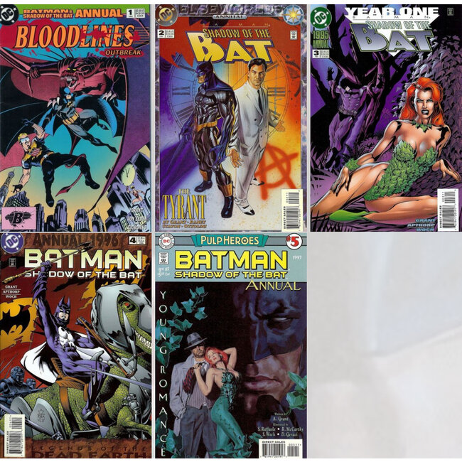 Batman: Shadow of the Bat Annual Complete Collection (5)