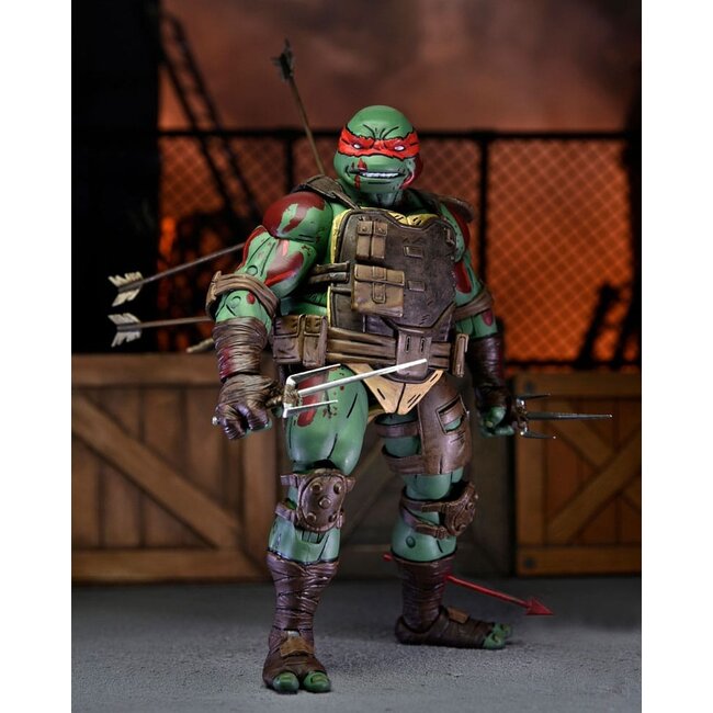 Teenage Mutant Ninja Turtles The Last Ronin Action Figure Ultimate First to Fall Raphael 18 cm