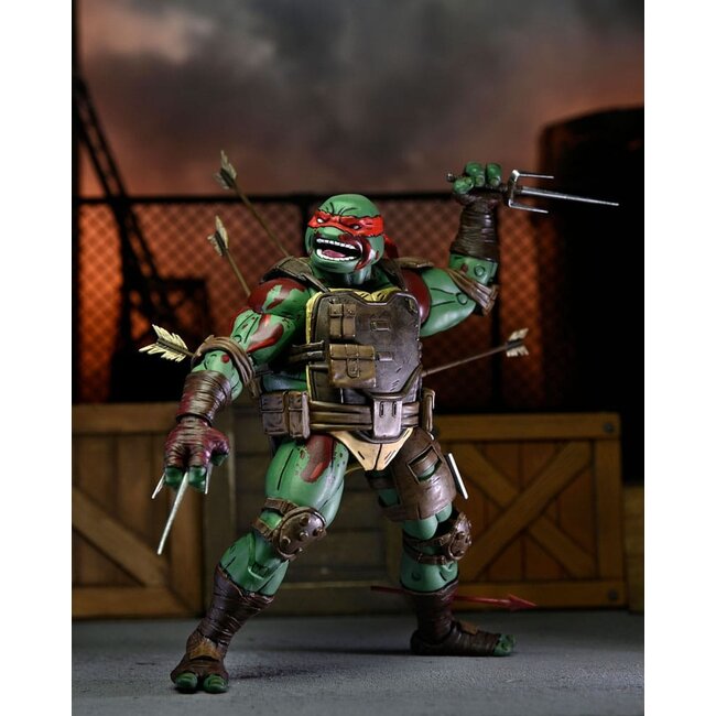 Teenage Mutant Ninja Turtles The Last Ronin Action Figure Ultimate First to Fall Raphael 18 cm