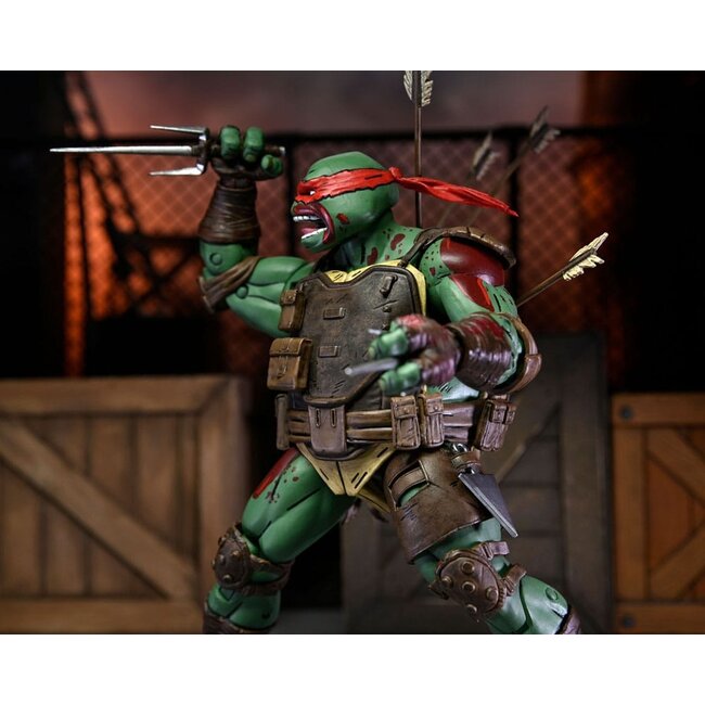 Teenage Mutant Ninja Turtles The Last Ronin Action Figure Ultimate First to Fall Raphael 18 cm