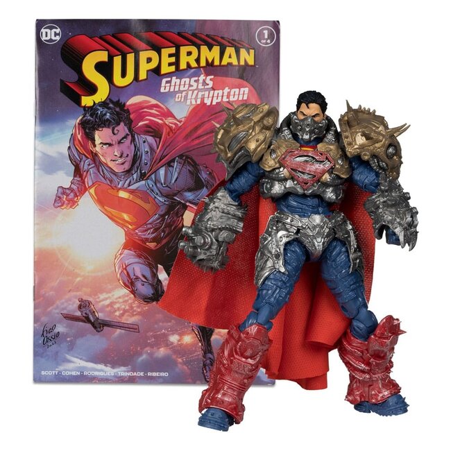 McFarlane DC Direct Action Figure & Comic Book Superman Wave 5 Superman (Ghosts of Krypton) 18 cm