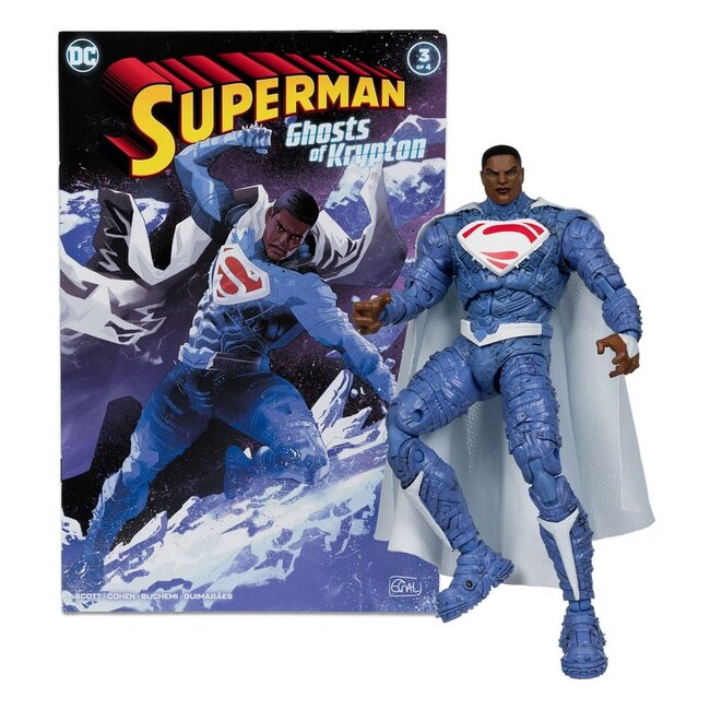 DC Direct Actionfigur & Comicbuch Superman Wave 5 Earth-2 Superman (Ghosts of Krypton) 18 cm