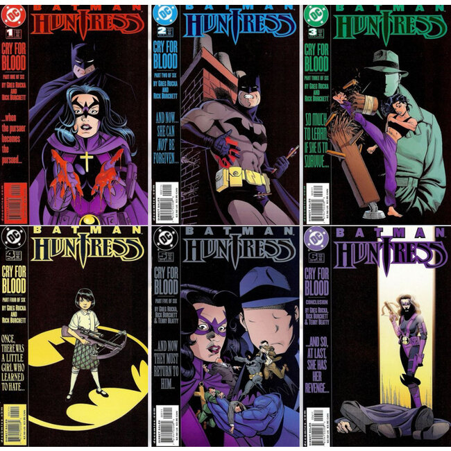 DC Comics Batman / Huntress: Cry for Blood Komplettsammlung (6)