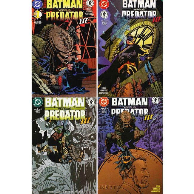 DC Comics Batman versus Predator III: Blood Ties Complete Collection (4)