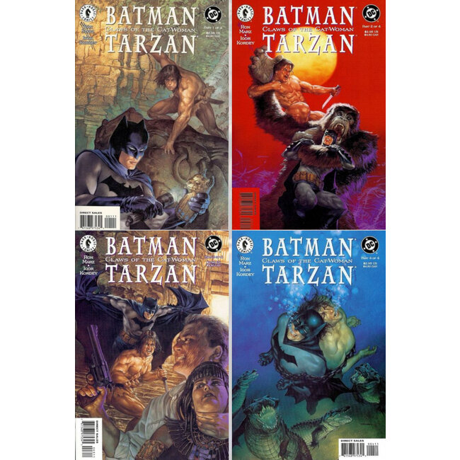 Batman / Tarzan: Claws of the Cat-Woman Complete Collection (4)