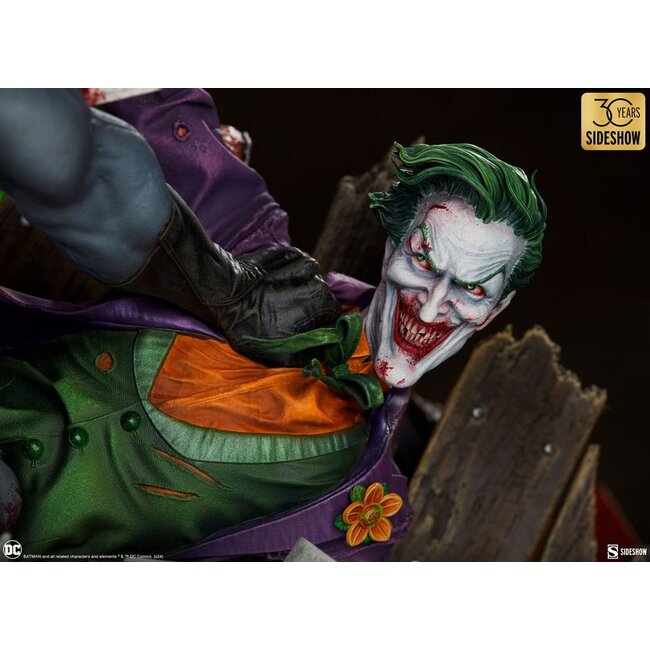 DC Comics Premium Format Statue Batman vs. The Joker: Eternal Enemies 81 cm