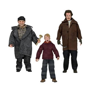 NECA Allein zu Hause: Bekleidetes Actionfiguren-Set (3)