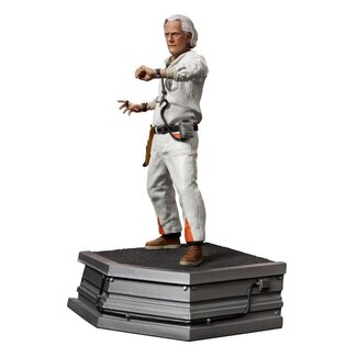 Iron Studios Zurück in die Zukunft Art Scale Statue 1/10 Doc Brown 22 cm